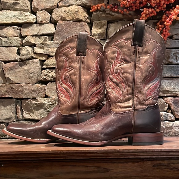 Shyanne Frankie Western Square Toe Women’s Boots. - Picture 3 of 5